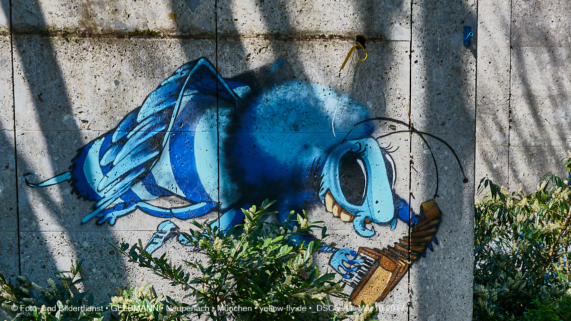 21.03.2017 - Abrissbaustelle Quiddezentrum in Neuperlach